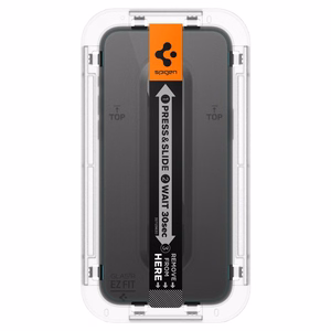 Spigen tempered glass GLAS.TR "EZ FIT" 2-pack for iPhone 15 Pro 6,1" clear