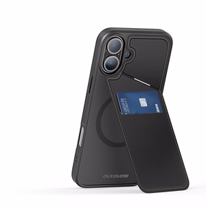 Dux Ducis Rafi II Mag Suojakuori MagSafella iPhone 16:lle - musta