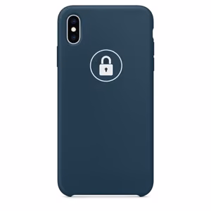 Puhelimen suojakuori silikoni Apple iPhone Xs Max / Pacific Green / pakkauksessa