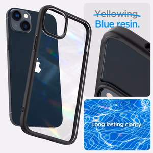 Spigen Ultra Hybrid iPhone 14 Plus -kotelo - Matta musta