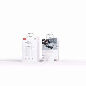 XO seinälaturi CE19 QC 18W 1x USB, valkoinen + USB-C-kaapeli