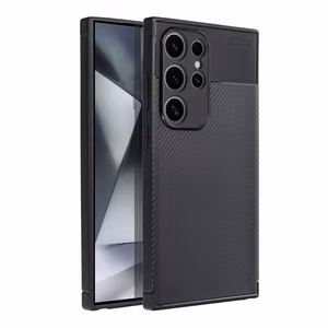 Suojakuori Samsung S24 ULTRA:lle Carbon Premium musta