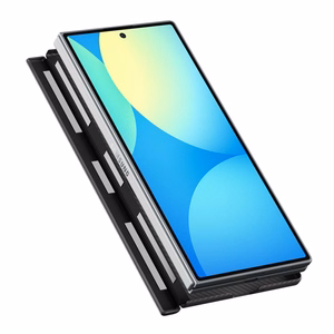 Spigen AirSkin Aramid MagFit MagSafe -suojakuori mallille Samsung Galaxy Z Fold 8 Ultra – musta