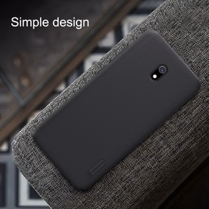 Nillkin Super Frosted Shield Suojakuori Xiaomi Redmi 8A:lle - musta