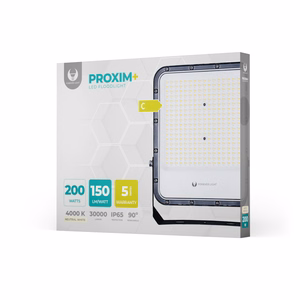 LED valonheitin PROXIM+ 200W 4000K 30000lm 230V IP65 Forever Light 150lm/W 5 vuoden takuu
