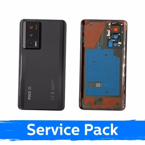 Musta takakansi Xiaomi Poco F5 Pro 5G:lle (huoltopakkaus)