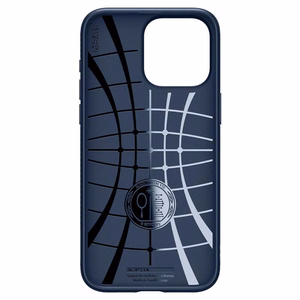 Spigen Liquid Air Suojakuori iPhone 15 Pro Max:lle - laivastonsininen