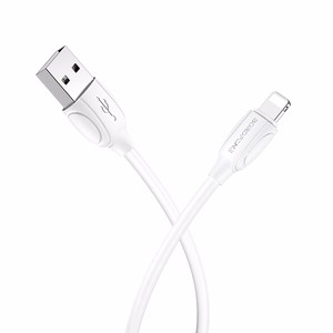 USB cable Borofone BX19 USB-A to Lightning 1.0m white