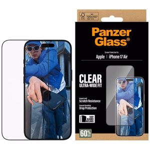 PanzerGlass Ultra-Wide Fit EasyAligner Tempered Glass iPhone Air