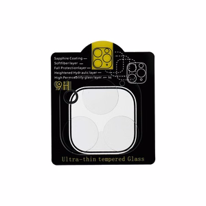 5D Full Glue Camera Tempered Glass - for iPhone 14 Pro Max Transparent