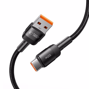 Tech-Protect UltraBoost Evo USB-C / USB-A kaapeli 100W 5A 1m - musta