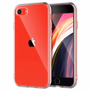 Suojakuori iPhone 7 / 8 / SE 2020 / SE 2022:lle - kirkas 2 mm Box läpinäkyvä