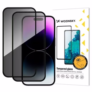 Wozinsky Privacy Glass tempered glass for iPhone 17 Air, set of 2