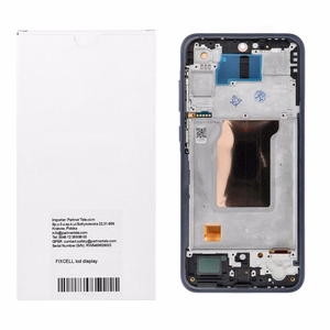 REWA OLED LCD-näyttö kehyksellä SAMSUNG A35 -puhelimelle, musta