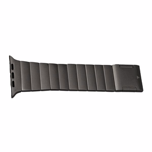 Puro TITAN ruostumattomasta teräksestä valmistettu Apple Watch -ranneke 42/44/45/49mm - musta