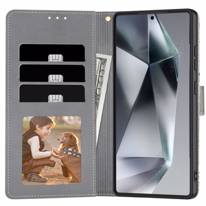 Tech-Protect Wallet -suojakuori Samsung Galaxy A57 5G:lle värikäs kukkakuvio