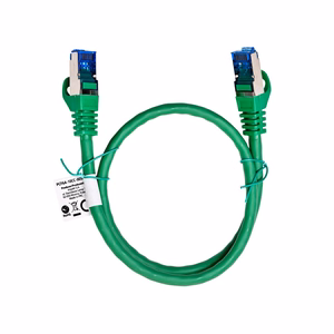 LANBERG PATCHCORD S/FTP CAT.6A 0.5M GREEN LSZH
