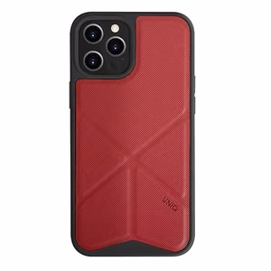 Uniq Transforma kotelo iPhone 12 Pro Maxille - punainen