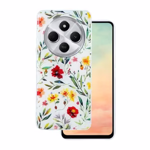 Glow Glam -suojakuori Xiaomi Redmi A5 Global (173,45 x 79,35 x 8,45) valkoinen