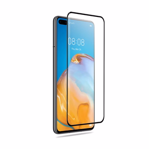 Crong 3D Armor Glass 9H tempered-glass screen protector for Huawei P40, with installation frame
