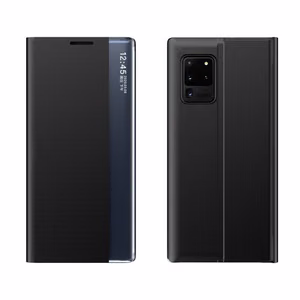 Uusi Sleep Case kansi jalusta toiminto Samsung Galaxy A73 musta