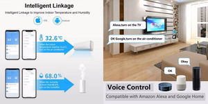 TUYA Smart IR Remote with Humidity and Temperature Sensor, Wi-Fi