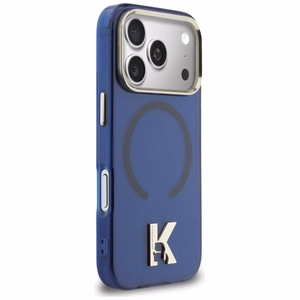 Karl Lagerfeld IML K Head Logo MagSafe -suojakuori iPhone 17 Pro:lle sininen