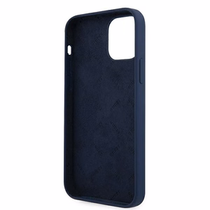 Guess GUHCP12MLSVSBL iPhone 12/12 Pro 6.1" blue/blue hardcase Script Vintage