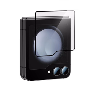 Benks Warrior HD karkaistu lasi Samsung Galaxy Z Flip 6:lle, musta