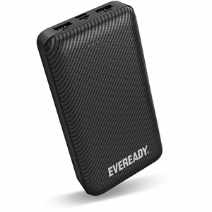 Eveready PX20B varavirtalähde, 20000 mAh, 2 × USB-A, musta
