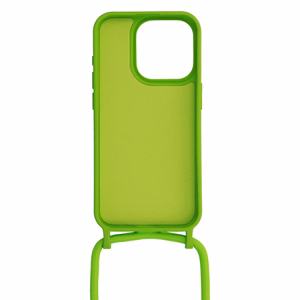 Hihnasuojakuori silikoninen Iphone 15 Plus:lle - design 1 vihreä