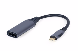 Cablexpert A-USB3C-HDMI-01 videokaapeliadapteri 0.15 m USB Type-C harmaa