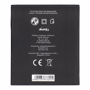 Akku Lenovo A536:lle 2000 mAh Blue Star Premium