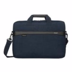 Targus GeoLite EcoSmart Slim Brief TSS98402GL – kannettavan tietokoneen laukku 15–16 tuuman kannettaville tietokoneille, sininen