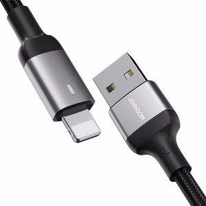 Joyroom Extraordinary Series A10 USB-A / Lightning 2.4A kaapeli 1.2 m - musta
