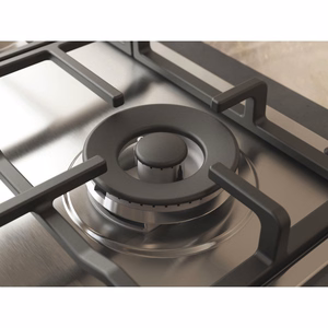 Whirlpool TGML 661 IX R -integroitava ruostumattomasta teräksestä valmistettu kaasukeittotaso, 58 cm, 4 keittoaluetta
