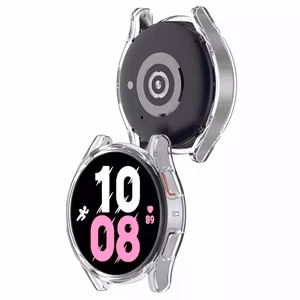 Karkaistu lasisuojakuori 360° Samsung Watch Active 2 44mm läpinäkyvä