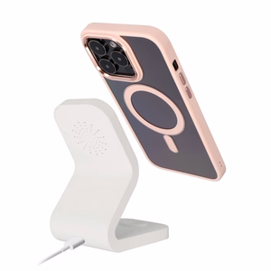 Suojakuori iPhone 14 PRO MAX:lle Color Edge Mag Cover yhteensopiva MagSafe vaaleanpunainen
