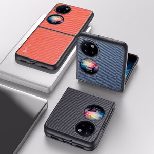 Dux Ducis Fino tapauksessa on valmistettu nylon materiaalista Huawei P50 Pocket musta