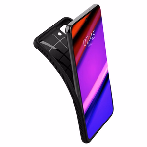Spigen Rugged Armor kotelo Samsung Galaxy S21 FE - Matta musta