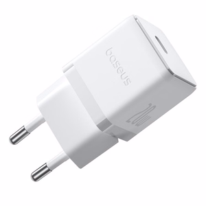 Charger Baseus Palm 20W USB-C + USB-C to USB-C cable 1.0m white P10111602213-01