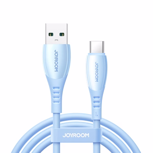 Joyroom S-A59 Vibrant Series 3A USB-A - USB-C Kaapeli 1,2m - sininen