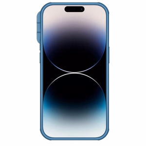 Nillkin CamShield Pro Case iPhone 14 Pro panssaroitu suojus kameran suojus sininen