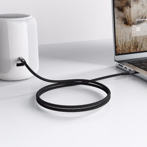Acefast J10 AUX kaapeli mini jack 3.5mm 1m - musta