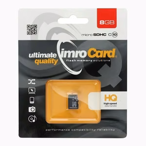 Imro muistikortti 8GB microSDHC cl. 10