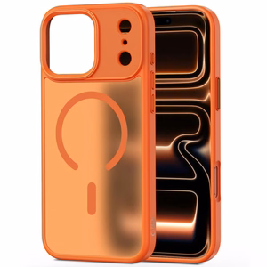 Tech-Protect MagMat MagSafe Suojakuori iPhone 17 Pro Max:lle - Oranssi