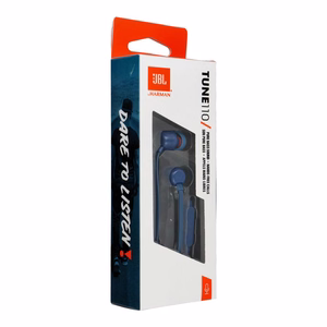 Langalliset kuulokkeet Jack 3,5 mm JBL T110 sininen
