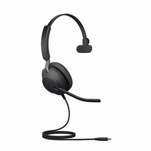 JABRA Evolve2 40 SE MS Mono USB C/A -kuulokkeet