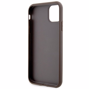 Guess GUHCN61P4SNW iPhone 11 / Xr ruskea/ruskea kovakuori 4G Stripe