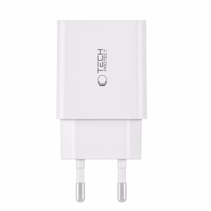Tech-Protect C35W 2x USB-C PD 35W charger with USB-C / USB-C cable - white